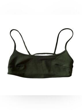 Women's Olive Green Bralette Swim Top